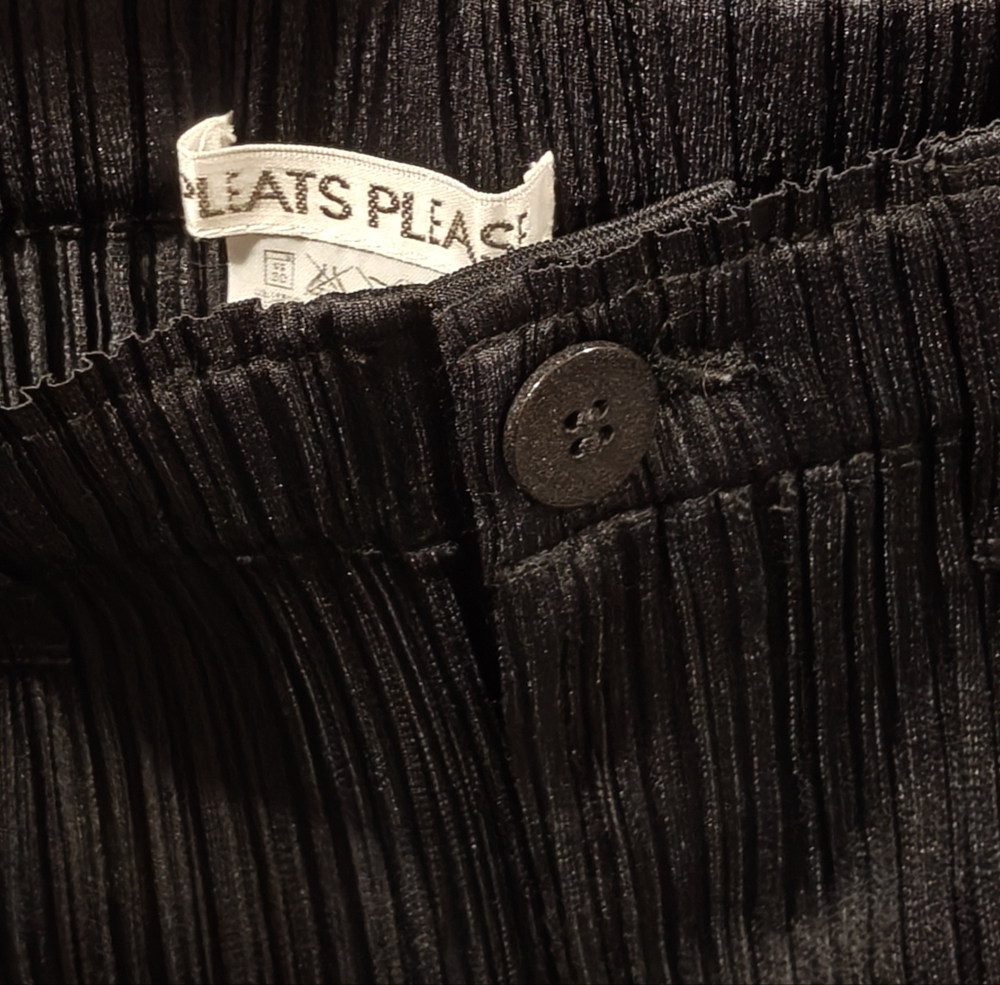 Issey Miyake Pleats Please 1993 Black Pants